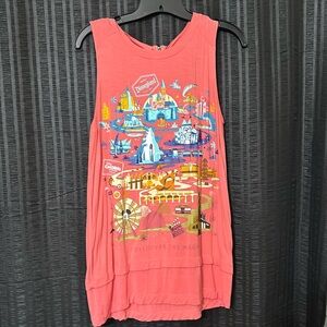 Disney parks women’s long blouse size medium